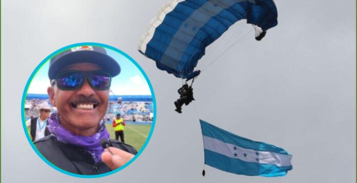 Fallece el teniente coronel Óscar Orlando Matamoros, leyenda del paracaidismo de Honduras
