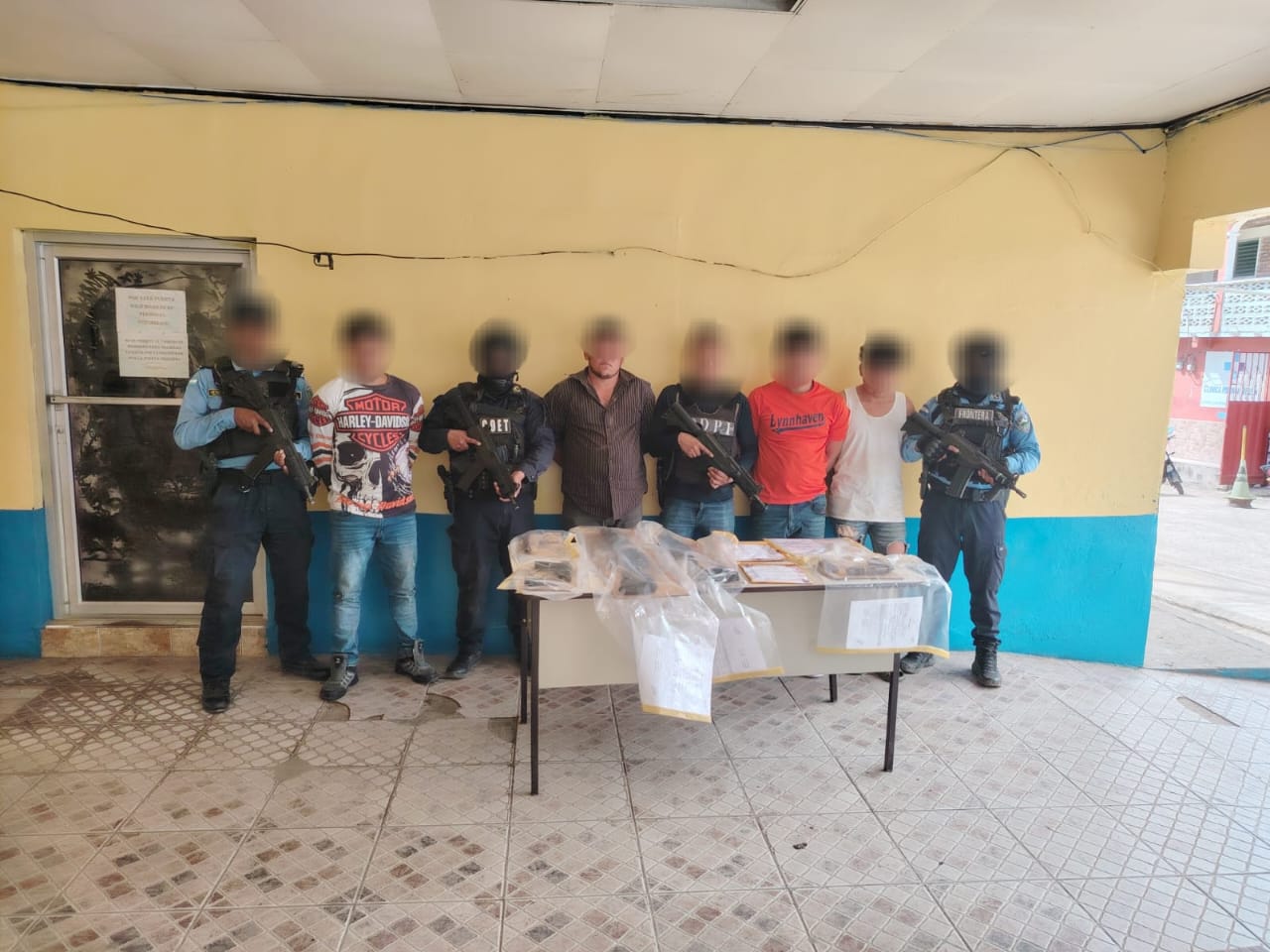Policía Nacional desarticula banda criminal «Los Hermanos Rivera» en El Paraíso