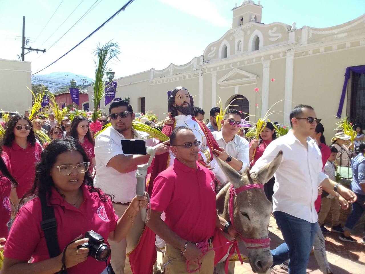 Comayagua festeja el Domingo de Ramos con mucha espiritualidad, fe y devoción