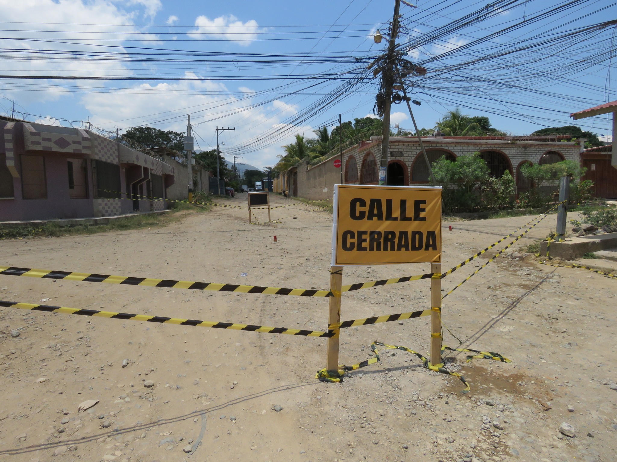 Alcaldía de Comayagua inicia nuevo proyecto de pavimentación en el barrio Santa Lucia de esta ciudad