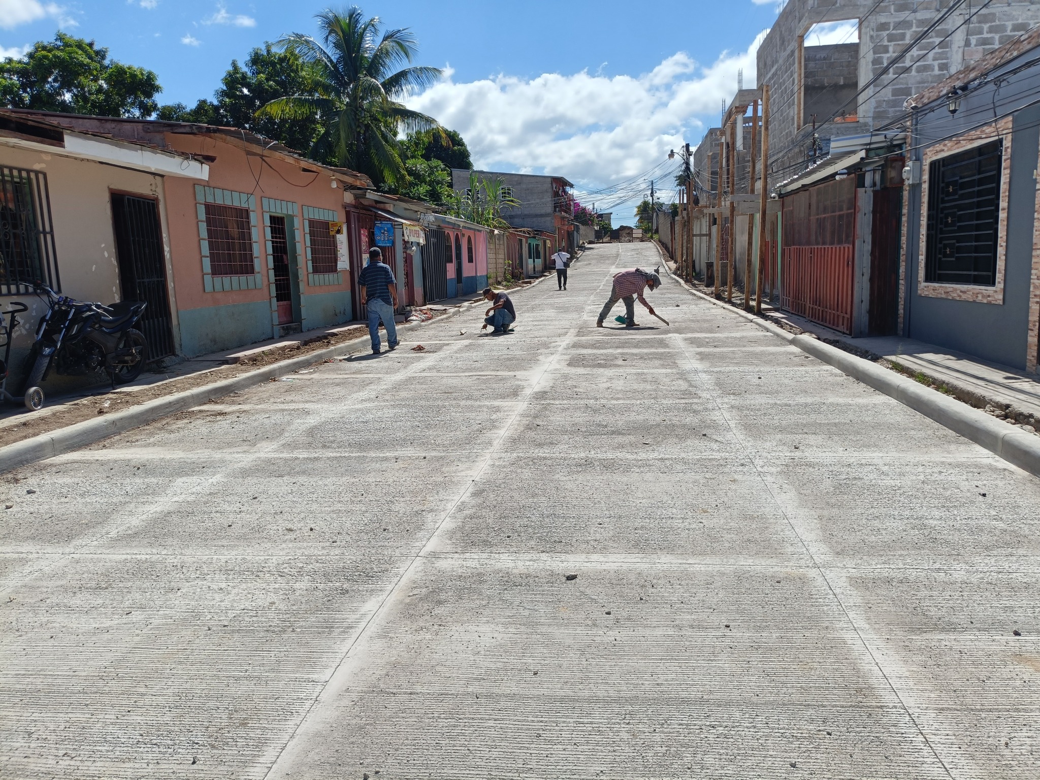 Alcaldía de Comayagua ejecuta proyecto masivos de pavimentación en toda la ciudad